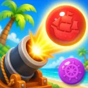 Play Bubble Shooter Pirate Treasures Game