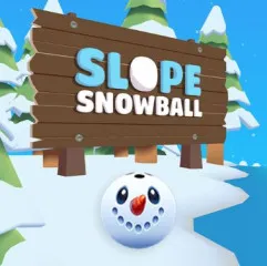 Play Slope Snowball Game