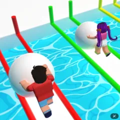 Play Snow Ball Racing Mutliplayer Game