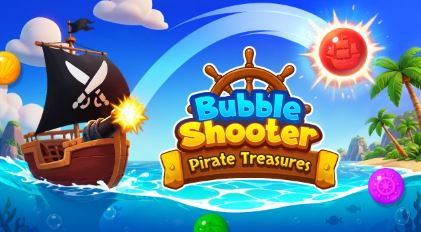 Bubble Shooter Pirate Treasures