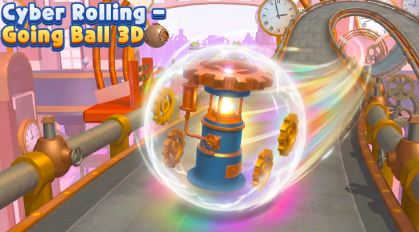 Cyber Rolling Going Ball 3D